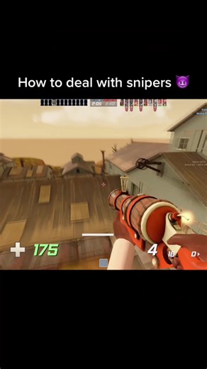 How to deal with snipers 😈 #tf2 #teamfortress2 #gaming