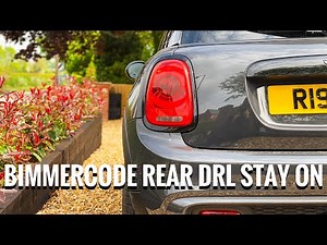 BIMMERCODE CODING REAR DRL LIGHTS TO STAY ON MINI F56