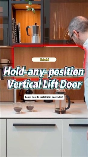 Hold-Stay Vertical Lift Door