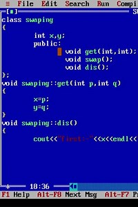 Swapping Numbers Using a C++ Class