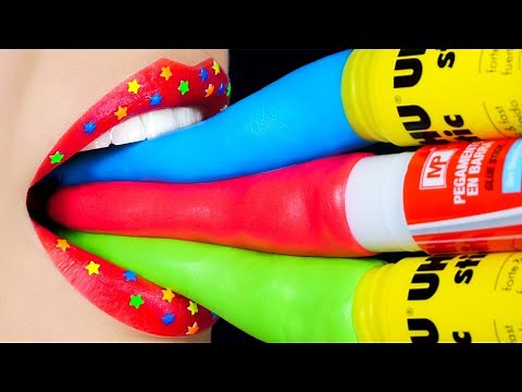 Funny Ways to Sneak Candy in Class! Food School Supplies & Pranks!