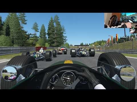 F1 at the Nürburgring Nordschleife in rFactor 2 | SimRacing Gameplay