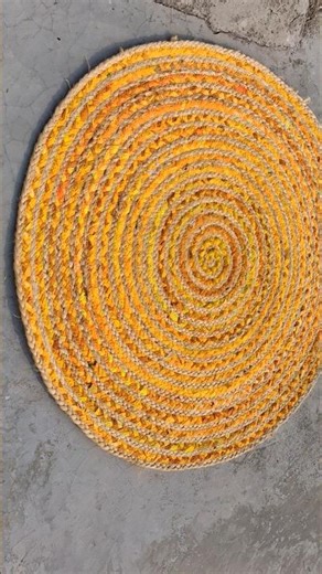 how to make braided cotton rug making at home