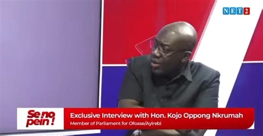 “The men with AK-47s you deployed to Ntim Fordjour’s house should instead be sent to the galamsey sites to combat the illegal mining menace”– Hon. Kojo Oppong Nkrumah | Net2TVGH