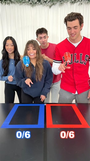 First to Hit all Six Bottle Flips Wins!