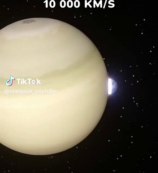 Saturn and Earth Collision Simulation: A Faster Perspective