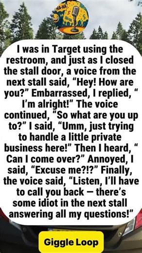 Awkward Moment Answering The Wrong Person In The Restroom#funny #joke #humor
