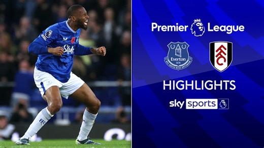 Everton 1-1 Fulham | Premier League highlights