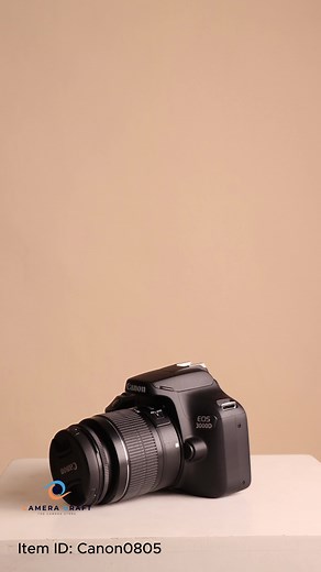 Canon 3000D DSLR Camera for Sale at PHP15,985 | Camera Craft with Jeff