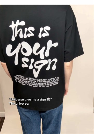 Literally your sign to get a new graphic tee 🐞