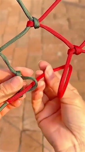 the process of making a basketball net manually