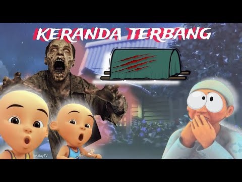 TERROR OF A FLYING GHOST Haunting Upin and Ipin's House