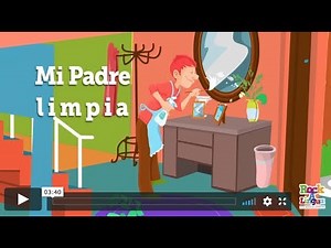 Rooms of the house in Spanish song. "Mi casa" las habitaciones y cuartos de la casa