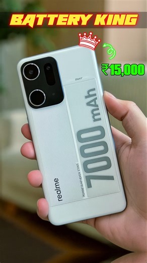 BATTERY KING 👑 | Ultimate 7000mAh battery mobile under 15K|5 best 7000mAh battery mobile under 15000