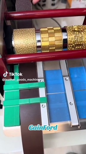 Leather Belt Embossing Machine: Crafting Unique Designs