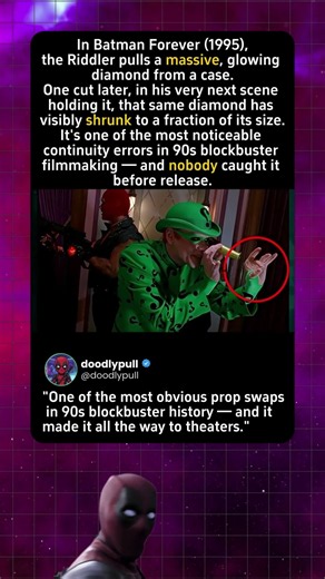 Batman Forever: The Diamond That Shrinks Between Two Shots