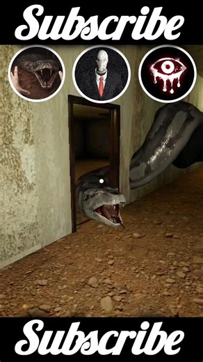 Anaconda horror, Slenderman & Eye curse moments 😰 😭 #hunting #sad #shortvideo #viral #fullwatchvideo