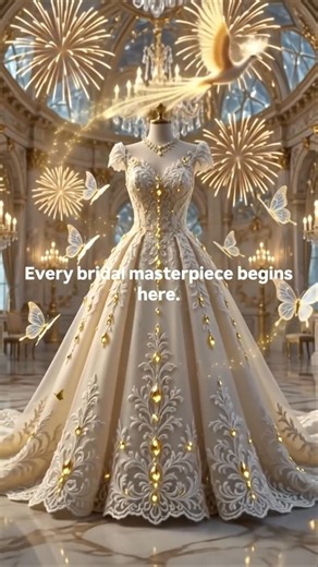 The perfect bride | subscribe for more | couture reimagined #luxuryfashion #weddingdress #fashion