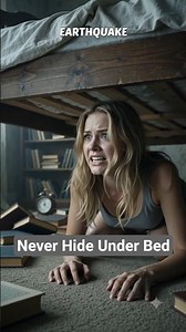 Never Hide Under Your Bed During an Earthquake 😳🌍