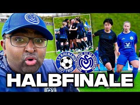 DREAM GOAL INTO THE FINAL! 🔥✅ | SEMIFINAL | 🦓🤍💙 Rhenania Bottrop vs. MSV Duisburg WOMEN | VLOG 22