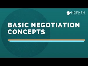 (L032) Basic Negotiation Concepts