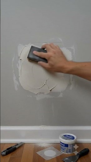Drywall Hole Fixed Like New | Satisfying Wall Repair #restoration