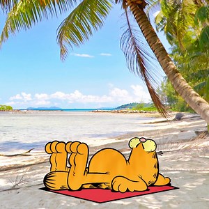 Cats need vacations too | Garfield