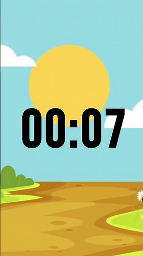 20 Second Countdown Timer with Music For Kids #shorts