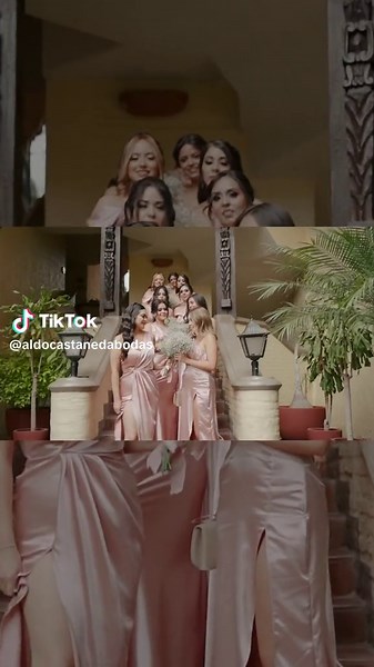 Sesión de Fotos Creativa con Damas de Honor en Boda