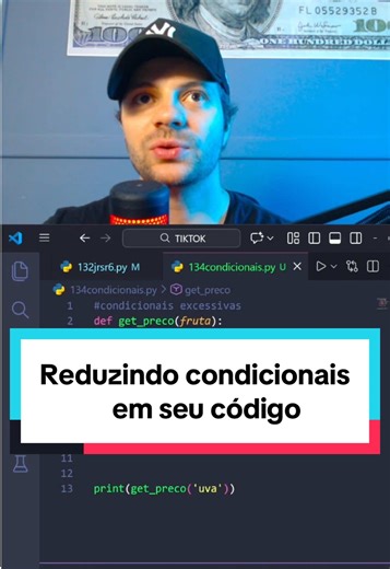 Desafio de Python: Reduzindo Condicionais com Dicionários
