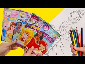 Coloreamos Princesas de Disney y Album de Figuritas de Intensamente2