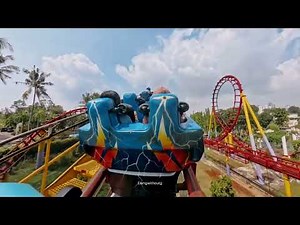 Pov : Halilintar Dufan | Roller coaster Dufan | indonesia theme park