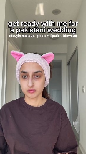 Get Ready with Me for a Pakistani Wedding | Douyin Makeup Inspired Tutorial