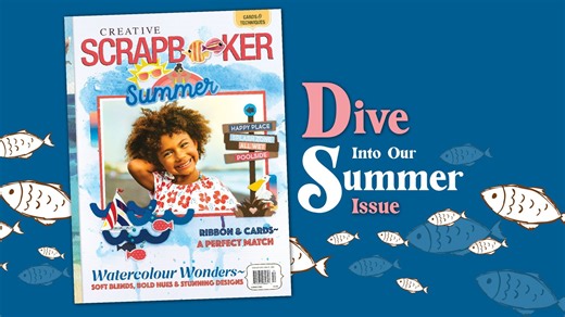 🐠 Dive Into the Creative Scrapbooker Magazine Summer 2025 Issue! ☀️ Get a sneak peek inside the pages of our Summer issue in this magical undersea video! 🌊✨ 📖 Watch as the print magazine comes to life with page-flipping inspiration—featuring: ✅ Technique-rich projects with QR codes to video tutorials ✅ Gorgeous cards and scrapbook layouts ✅ 4 collectible issues/year delivered right to your door ✅ Feels like a book. Looks like happy mail. 💌 Whether you're into stamping, watercolours, die cutt