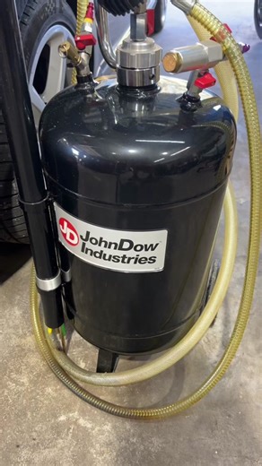 Do you use an extractor? This John Dow Industries Fluid Extractor uses suction provided by compressed air. Once suction pressure is achieved, you can remove the air line. Holds up to 6-gallons. Makes oil and fluid changes from the top very easy. #shoplife #tools #oilandlube #tireandlube #mechanic #mechaniclife #toolsofthetrade #diy #howto #johndowindustries