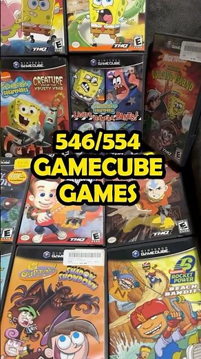 EVERY Nickelodeon Game on GameCube! #VideoGameCollecting #RetroGaming #Nickelodeon