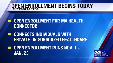 Open enrollment begins for Massachusetts Health Connector