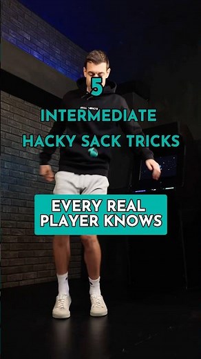 5 intermediate hacky sack tricks!