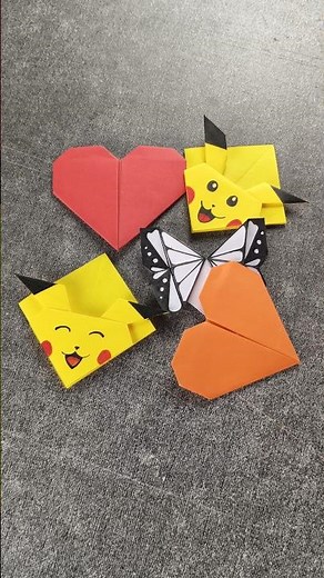 Easy DIY Origami Bookmarks 📚✨