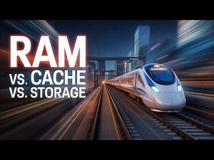 RAM vs Cache vs Storage What's the Difference?