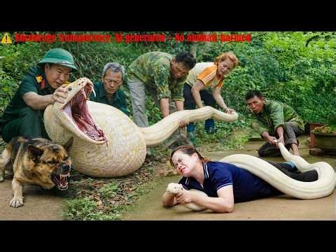 72 Hours of Terror: Giant Python Attacks the Farm – Brave Team Captures & Releases It to the Forest!