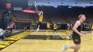 Sights and sounds from Iowa men’s basketball practice