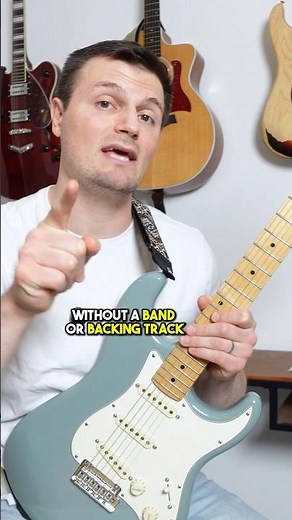 Improve Your Lead Guitar AND Rhythm Skills WITHOUT A Backing Track #guitartutorial