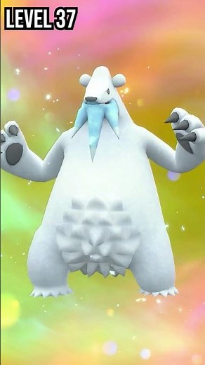 Cubchoo | Beartic | Evolution in Pokemon Scarlet & Violet #pokemon #evolution #shorts