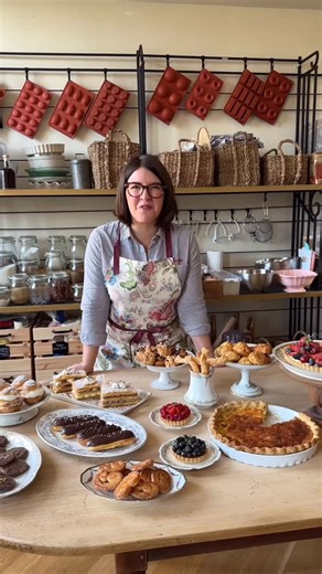 Enrollment is officially open 🎉 French Pastry for Beginners is my 12-week foundational course for home bakers who want to feel confident making classic French pastry — without fancy equipment or stress. Inside the course: 🥐 step-by-step pastry foundations 🍋 recipes like lemon curd, tart dough, choux & more 🎥 pre-recorded lessons you can follow at your own pace 🤍 new this session: live bake-alongs Q&As so we’re baking together Over 600 home bakers have already gone through this course, and I