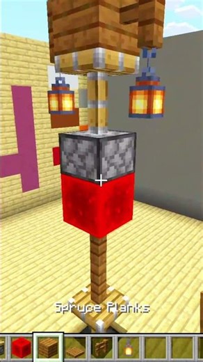 Minecraft Java: Legendary Street Lamp Build Tutorial😱