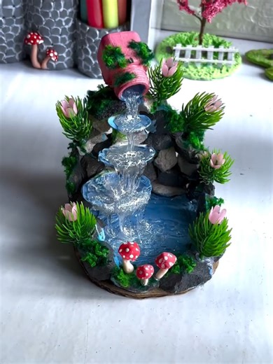 diy Fountain #diy #art #papermaster #papercraftideas