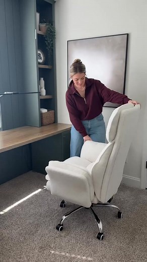 Tired of stiff office chairs? Meet the Homrelexa Cloud Ergonomic Chair. ✓ Cloud-soft cushioning that relieves pressure ✓ Fold-down armrests for instant recline ✓ Built-in leg support — relax, stretch, even nap ✓ Perfect for WFH, gaming, and movie breaks ✓ Pet-approved comfort  Float like you’re on a cloud. Your back will love you. Productivity too. | HOMRELEXA | Facebook