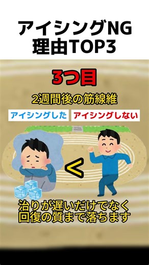 捻挫後のアイシングを続けるのが実はNGな3つの理由 #コラーゲン