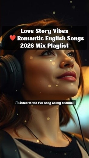 Love Story Vibes ❤️ Romantic English Songs 2026 Mix Playlist #shorts
